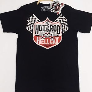 HotRod Hellcat Shield graphic tshirt size S
